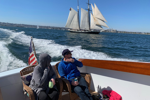 San Diego Sunset Cruise on a Classic Wooden Yacht