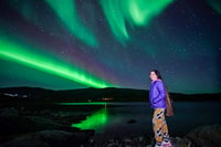 Tromsø, tour de minibus Northern Lights Chase avec feu de camp - Hizvo