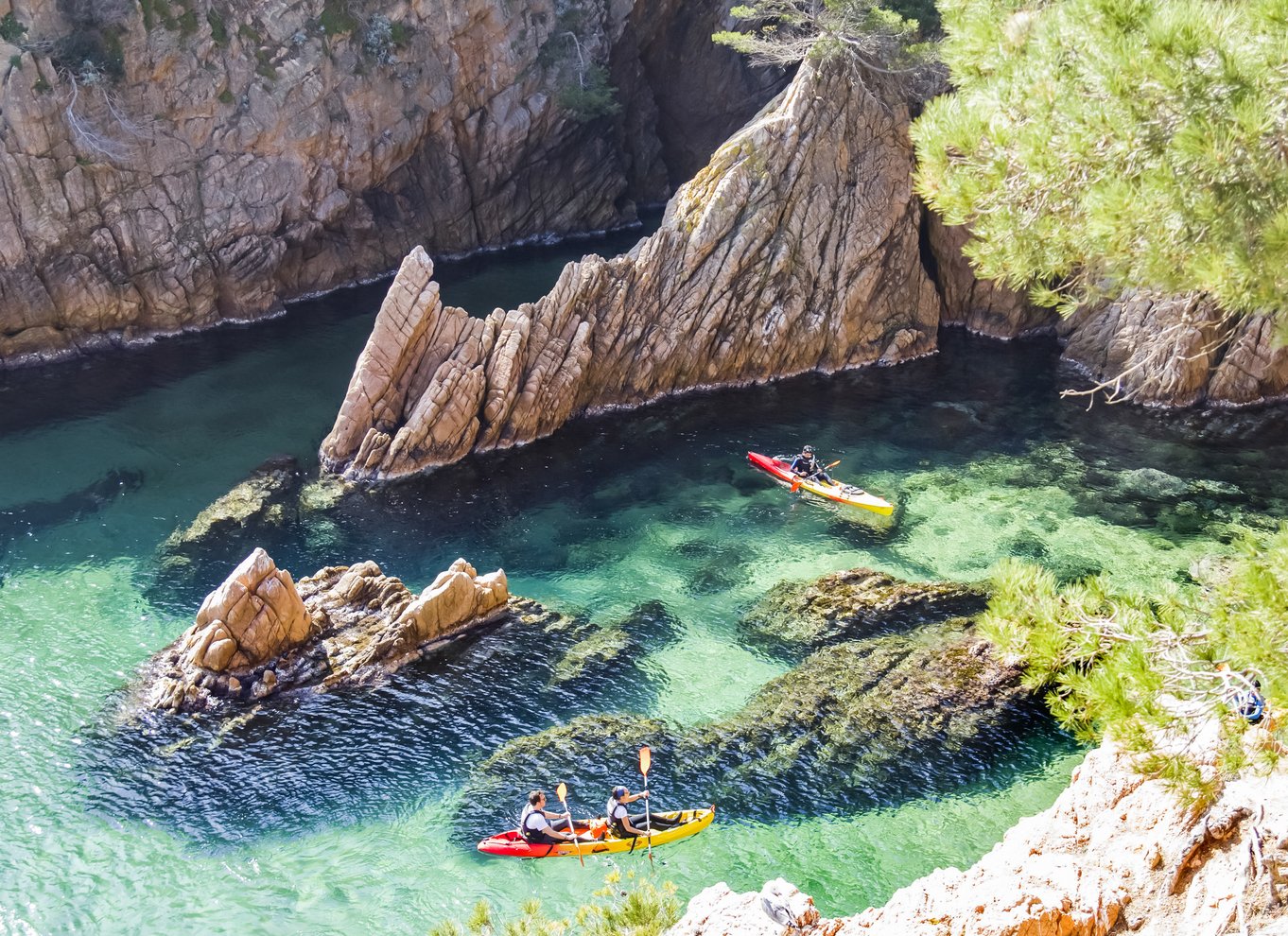 Costa Brava: Kajak- og snorkeltur i havets grotter