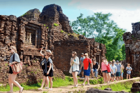 Da Nang:Marble Mountains, Lady Buddha, My Son Sanctuary Tour