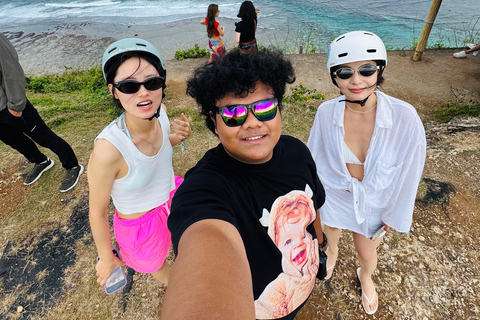 Bali: Timbis, Panda, Ulu Beach Tandem Paragliding Experience Bali: Paragliding only transfer Without activity ticket