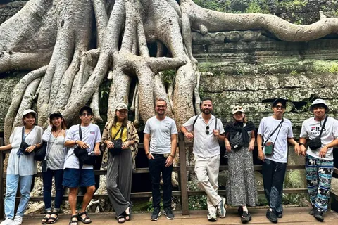 Excursão de um dia a Angkor Wat com guia de turismo profissional