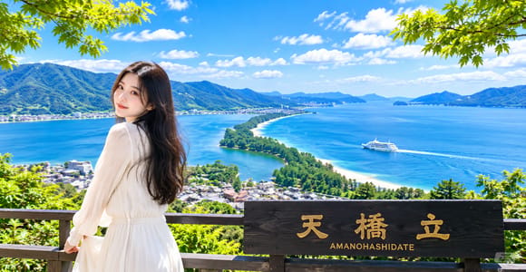 Amanohashidate & Ine Funaya & Ine Bay Day Tour (Kyoto/Osaka)