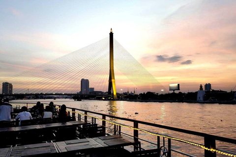 Bangkok:Calypso Cabaret & Dinner Cruise with Hotel Transfer Tour with Meeting Point