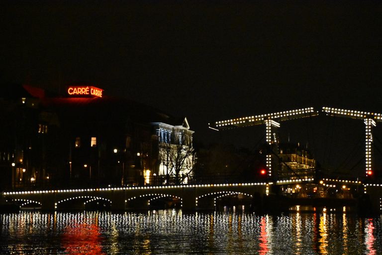 Amsterdam : Tour en bateau du festival des lumières avec collations et boissons