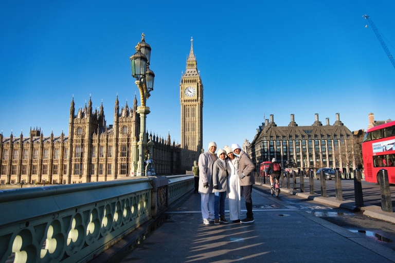 Londres : Visite privée avec photographe professionnelLondres : Visite guidée privée à pied avec photos professionnelles des monuments