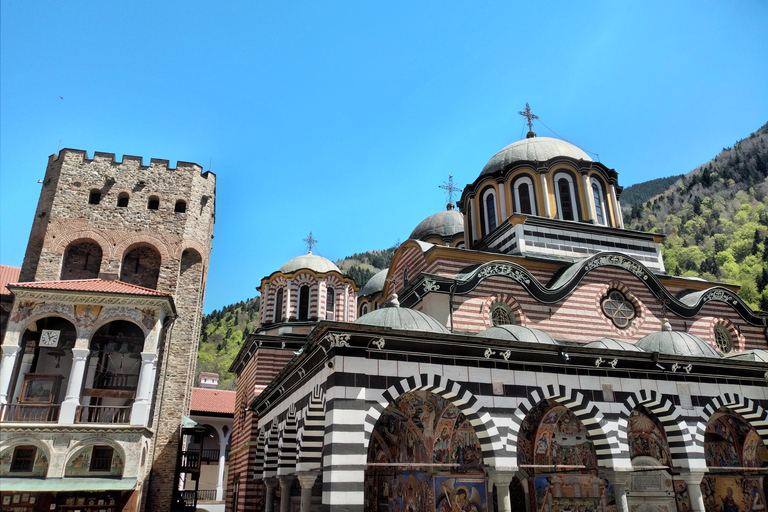 From Sofia: Rila Monastery and Villa Montevino Half-Day Trip City Center Drop off