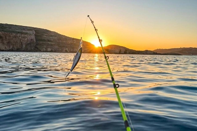 Private Fishing & Comino Boat Tour: Blue & Crystal Lagoon