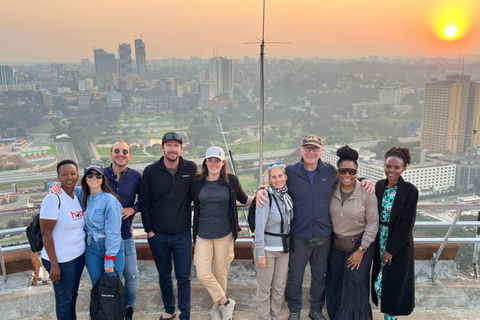 Visite à pied de la ville de Nairobi (deux heures)