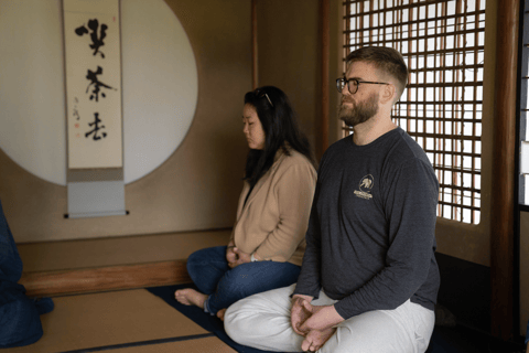 Kyoto: Zen-Meditation in einem privaten Tempel mit einem Mönch