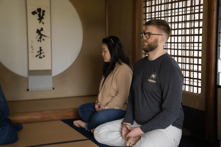 Kyoto: Meditação zen em um templo particular com um monge