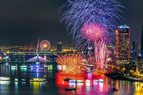 Da Nang: DIFF Fireworks Experience on a Han River Cruise [3rd Floor Seat] Set Menu Dinner Cruise | by TAURONGSONGHAN