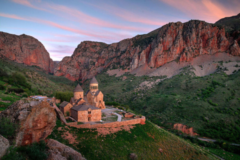 From Yerevan: Khor Virap, Noravank, Jermuk & Wine Tour