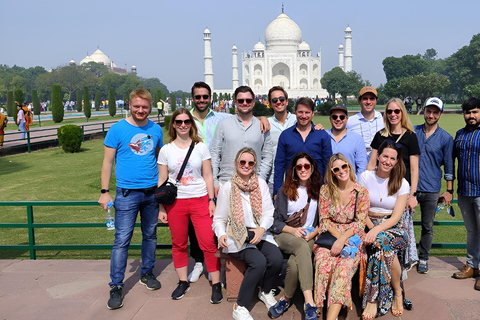 Desde Delhi: tour de 1 día al Taj Mahal y Agra con traslados al hotelDesde Delhi: tour privado con coche, conductor y guía