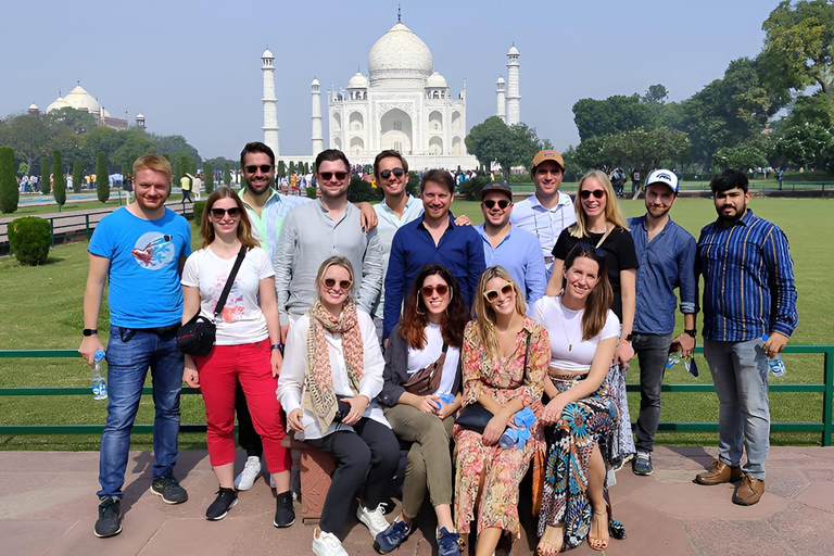 Desde Delhi: tour de 1 día al Taj Mahal y Agra con traslados al hotelDesde Delhi: tour privado con coche, conductor y guía
