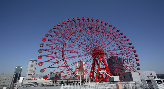 Osaka: HEP FIVE Ferris Wheel E-Ticket in Umeda