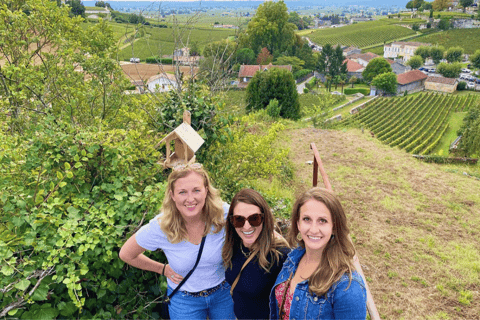 Desde Burdeos: Visita guiada a la cata de vinos de Saint-Emilion