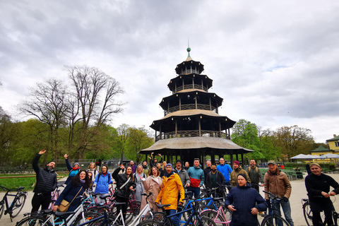 ميونيخ: جولة قصيرة بالدراجة الكلاسيكية مع التوقف في حديقة البيرة عند الساعة 4 مساءً