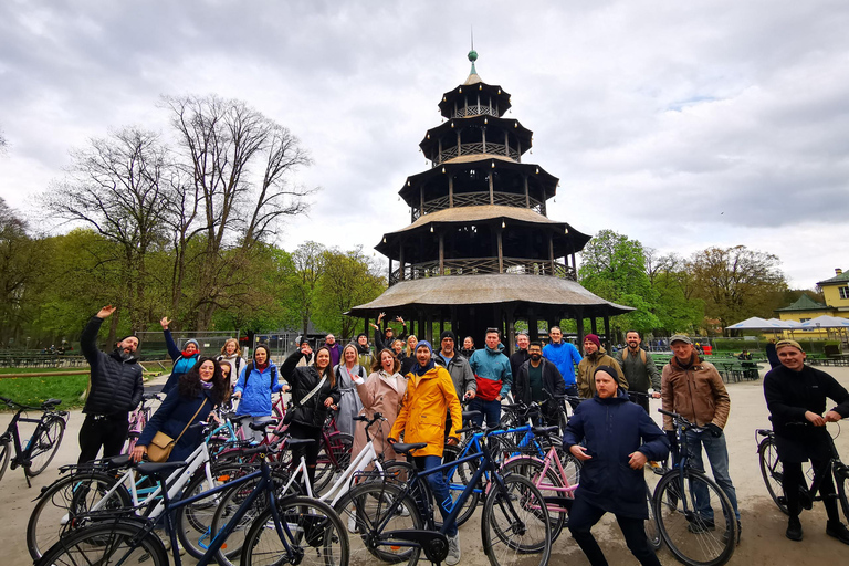 ميونيخ: جولة قصيرة بالدراجة الكلاسيكية مع التوقف في حديقة البيرة عند الساعة 4 مساءً