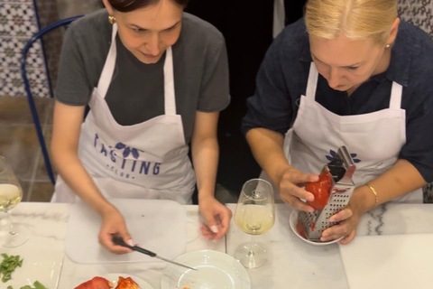 Cours de cuisine de Paella à Alicante, Tapas, Boissons et Marché