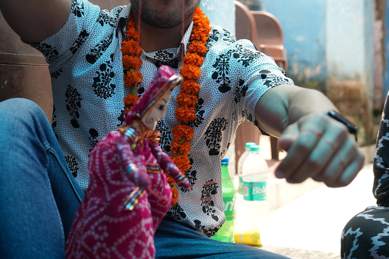 Jaipur: Traditional Kathputli Puppet-Making Experience Kathputli making experience for small groups