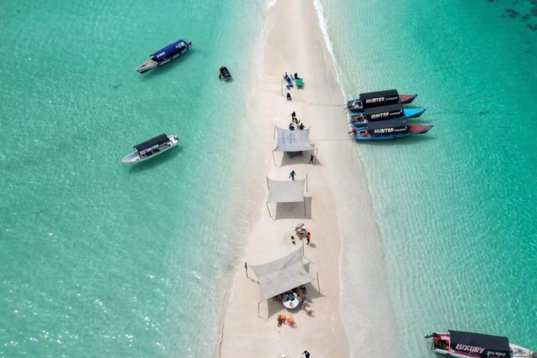 Zanzibar: Prison Island and Nakupenda Sandbank with Lunch Shared Prison island Tour without Prison Island