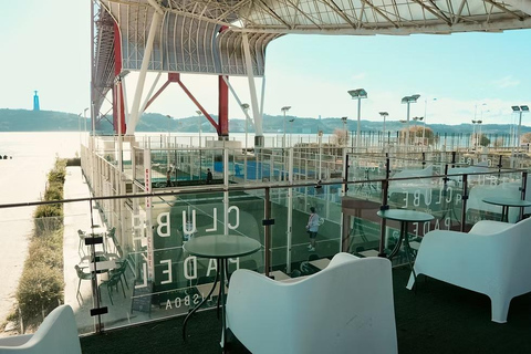 Lisbon: Rooftop Padel Tournament and Music Session