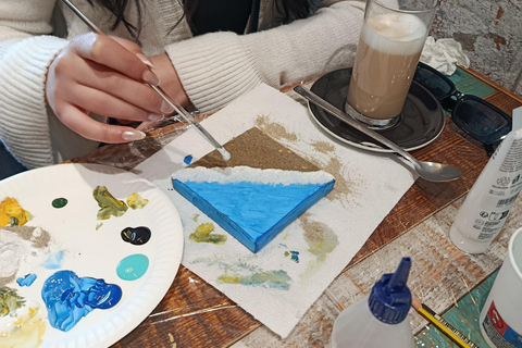 Create Your Own Souvenir of Alicante: Art Workshop, Coffee, and Relaxation Create Your Own Alicante Souvenir: Art Workshop, Coffee, and Relaxation