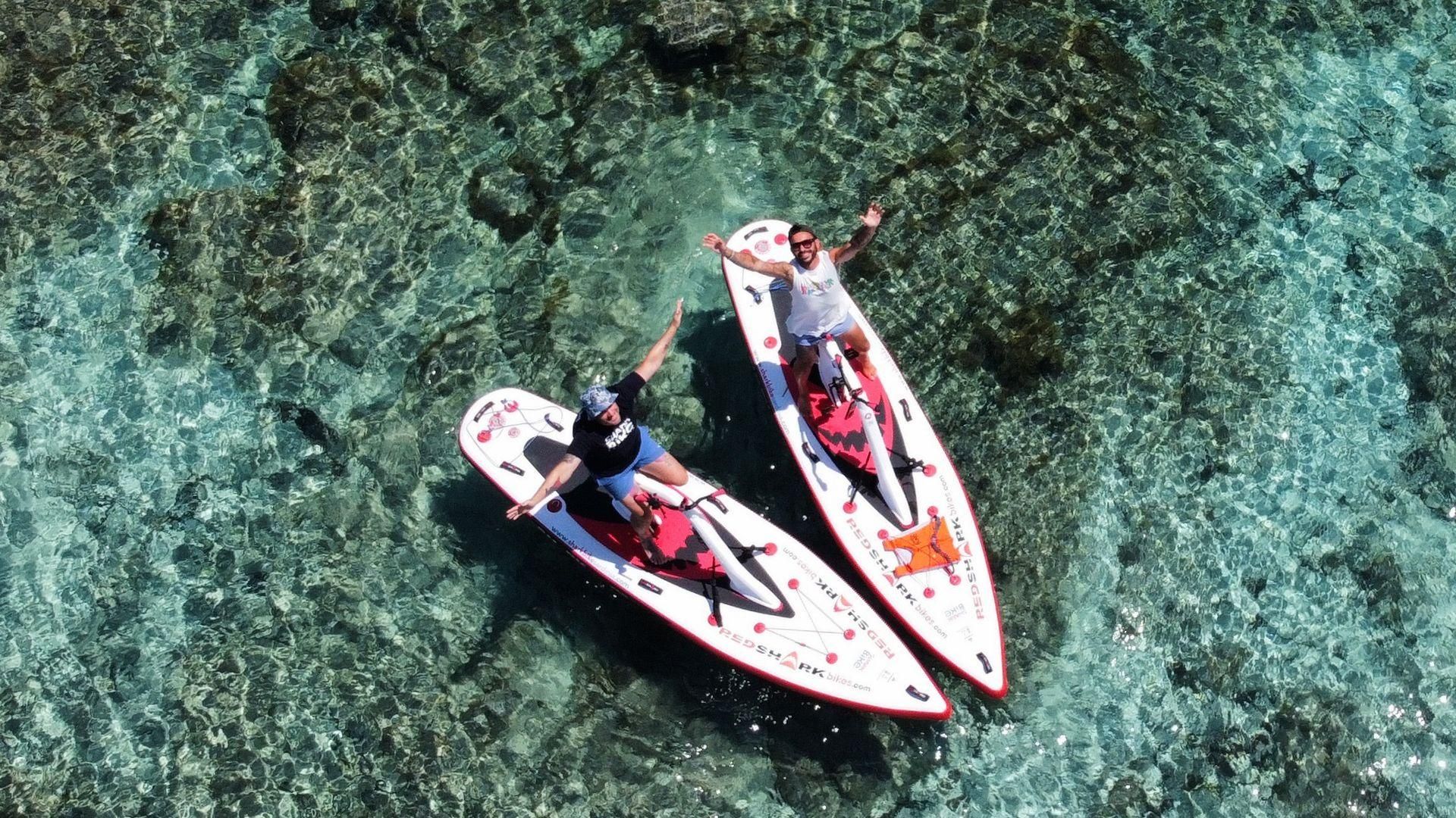 Porto Torres: Wasserfahrrad mieten