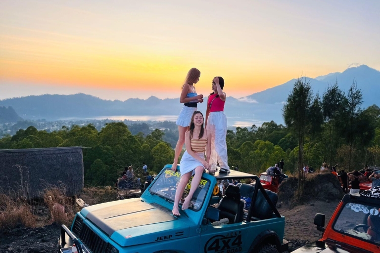 Mt Batur Volcano Sunset Jeep Jeep Sunset Trip with meet at base camp