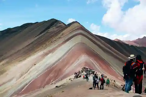 Excursão à montanha Raimbow desde Cusco