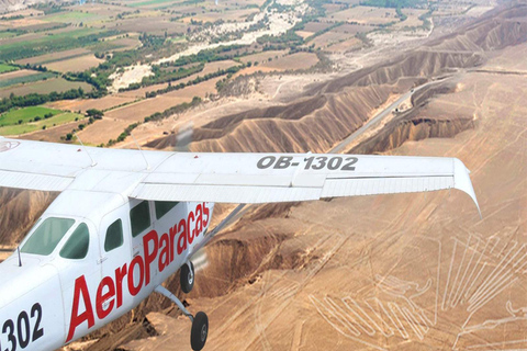 Całodniowy przelot na trasie Wyspy Ballestas - Linie Nasca-Nasca