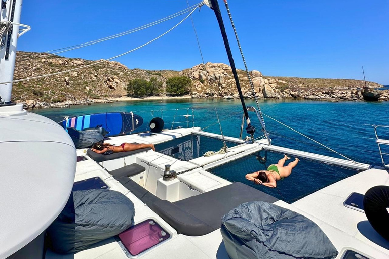 Mykonos: Sunset Cruise with Sailing Demo & Welcome Prosecco