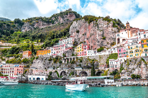 Sorrento: Amalfikust Hele dag rondvaart met Limoncello