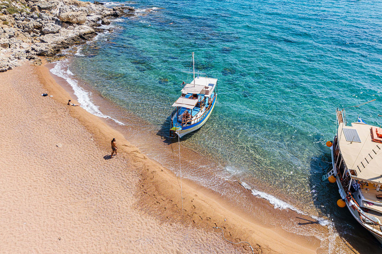 Sailing Lindos & Hidden Bays with Captain Vasilis