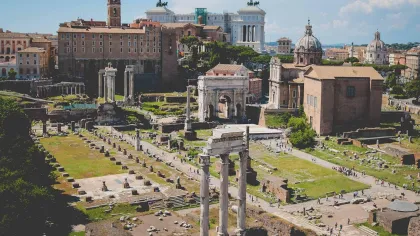 Rom: Kolosseum mit Audioguide, Forum und Palatinhügel
