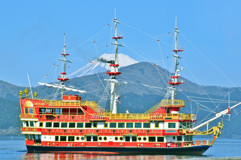 Tóquio: Mt. Fuji Lake Ashi&amp;Ropeway, excursão de um dia ao Vale OwakudaniServiço de busca na estação de Tóquio às 8:00 AM