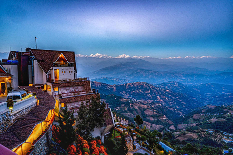 Excursão ao nascer do sol em Nagarkot com café da manhã luxuoso