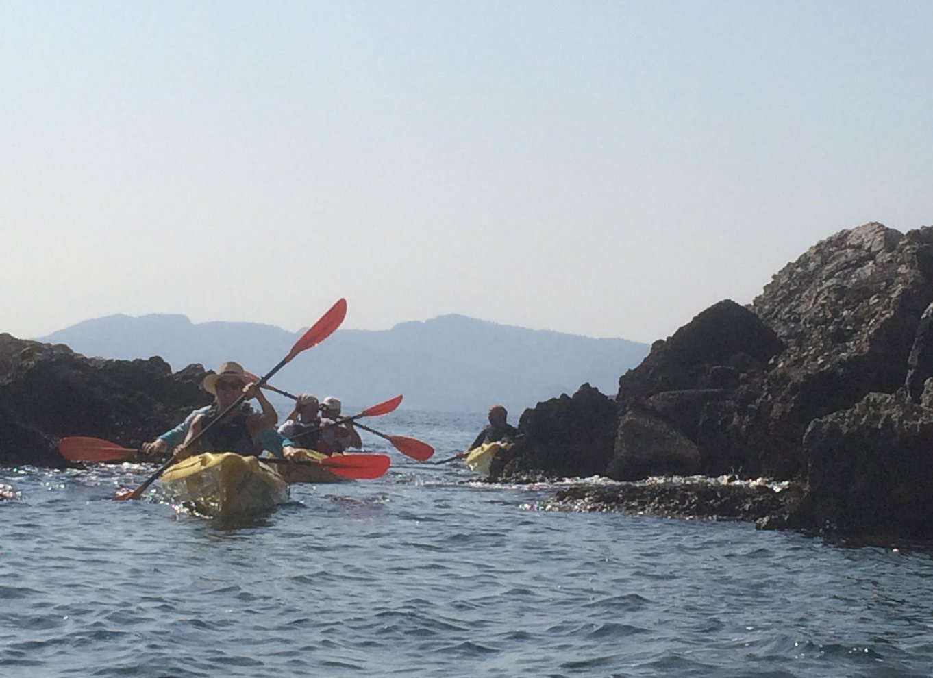 Havkajak på Rhodos "I piraternes fodspor"