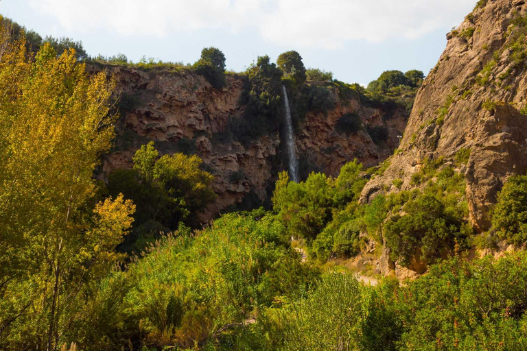 Valencia: San José Caves Tour & Summer Waterfall Day Trip Caves of San Jose + Waterfall - NH Hotel Pickup