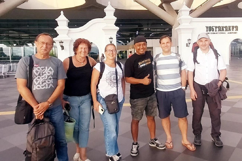 From Yogyakarta: Borobudur Temple & Candirejo Village Tour Shared Group Tour without Tickets