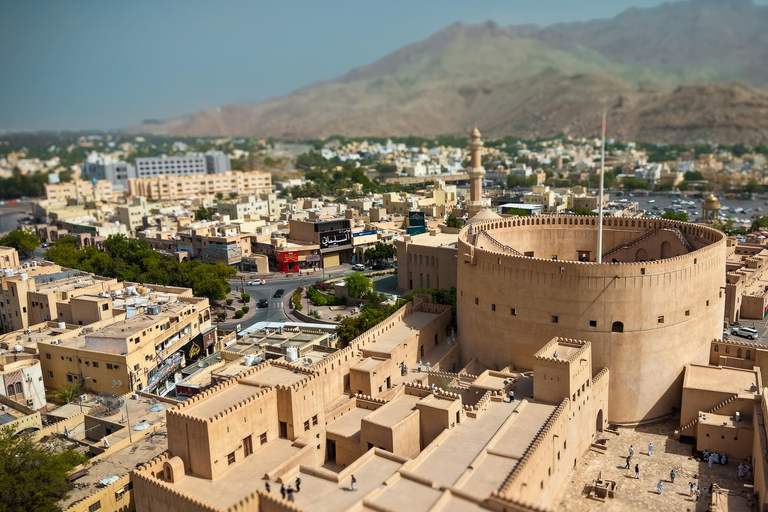 From Muscat: Nizwa & Jebel Akhdar Wonders Adventure Day Trip Nizwa, Birkat Al Mouz & Jebel Akhdar Sunset Experience