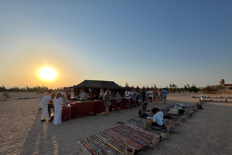 Passeio de camelo com pôr do sol e observação de estrelasServiço de busca no hotel em Hurghada