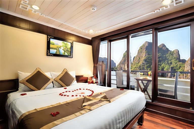 Vanuit Hanoi: 3D2N Ha Long &amp; Lan Ha Bay met Le Journey CruiseStart vanuit Hanoi om 8:00 AM