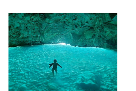 From Tirana: Blue Cave & Hidden Bays Speedboat Tour