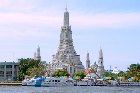 Bangkok: Hop-on-Hop-off-Boot auf dem Chao Phraya RiverBangkok: Hop-on-Hop-off-Fluss am Chao Phraya