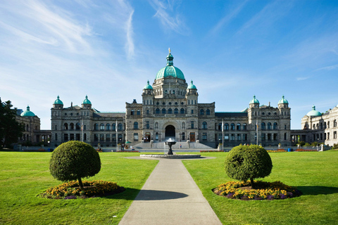 Vanuit Vancouver: Dagvullende tour Victoria met ferry ticket