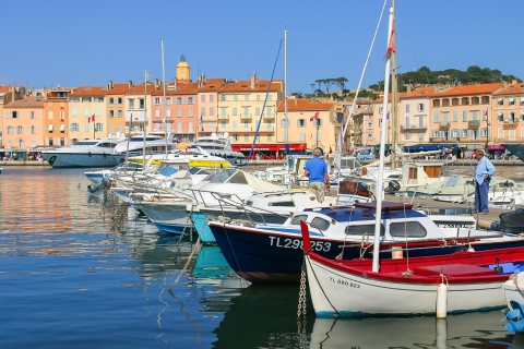 Vanuit Nice: retourvervoer naar Saint-Tropez per boot