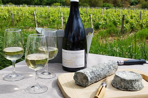 Giro in ebike dei vini e dei formaggi della Touraine, con degustazione nei vigneti