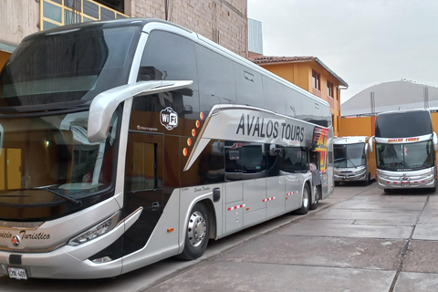 Von Puno nach Cusco: Touristische Busfahrt mit Übernachtung